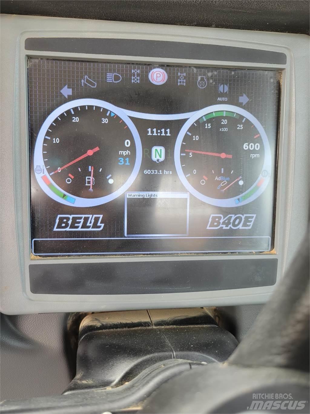 Bell B40E Wozidła przegubowe