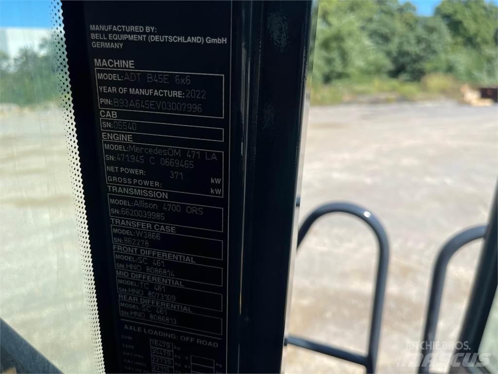 Bell B45E Wozidła przegubowe