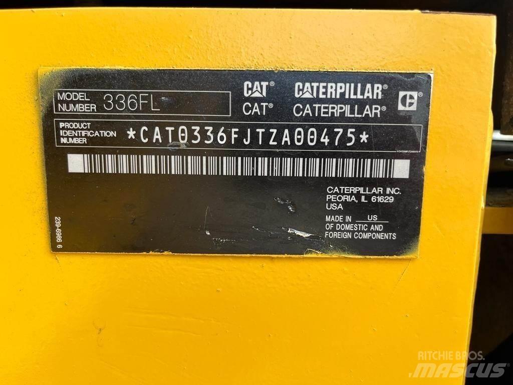 CAT 336FL Koparki gąsienicowe