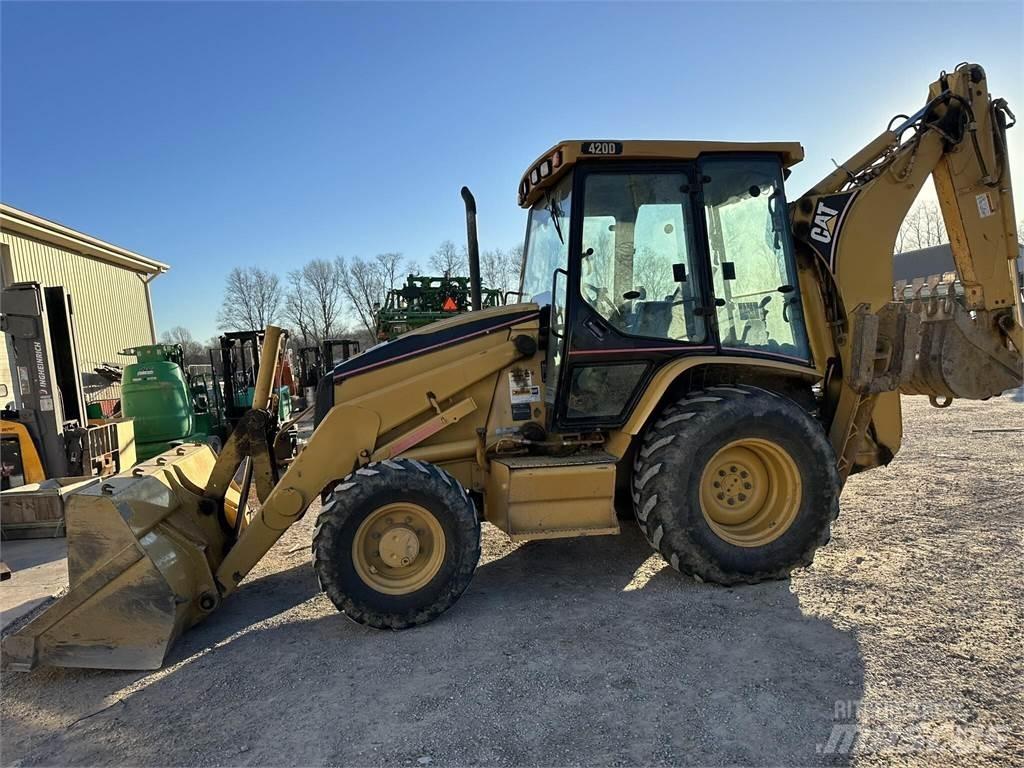 CAT 420D Koparko-ładowarki