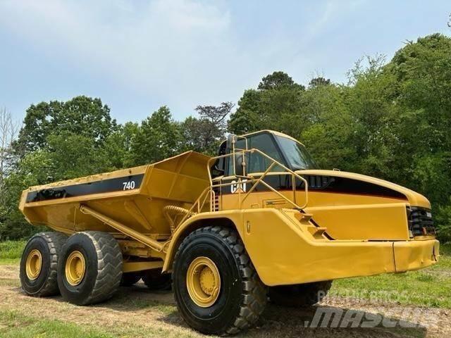 CAT 740 Wozidła przegubowe