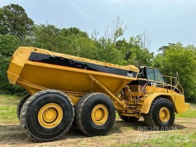 CAT 740 Wozidła przegubowe