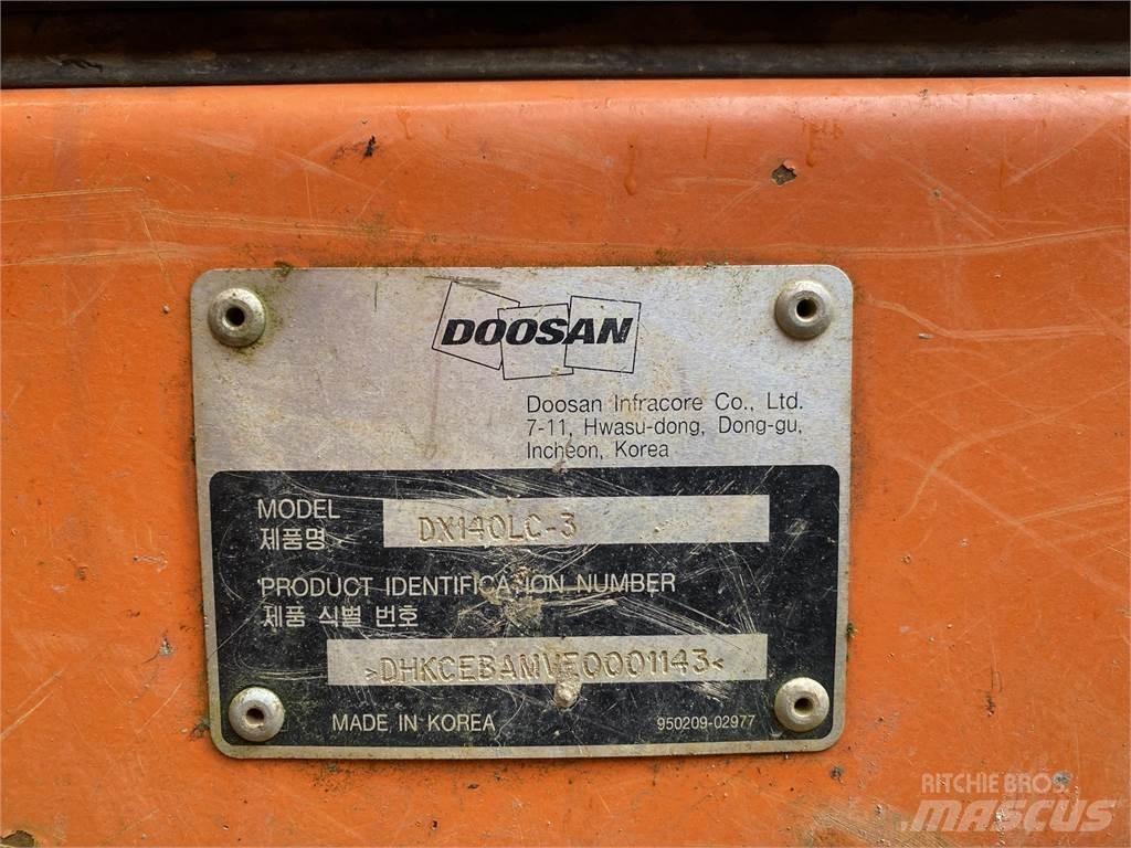Doosan DX140 LC-3 Koparki gąsienicowe