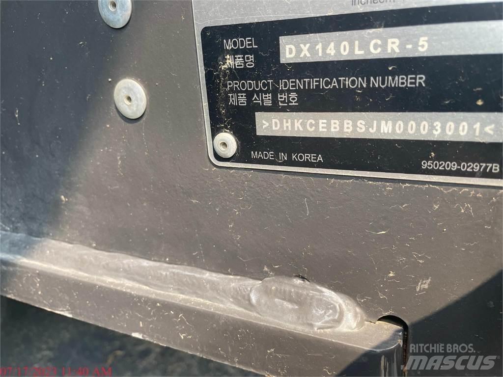 Doosan DX140 LC-5 Koparki gąsienicowe