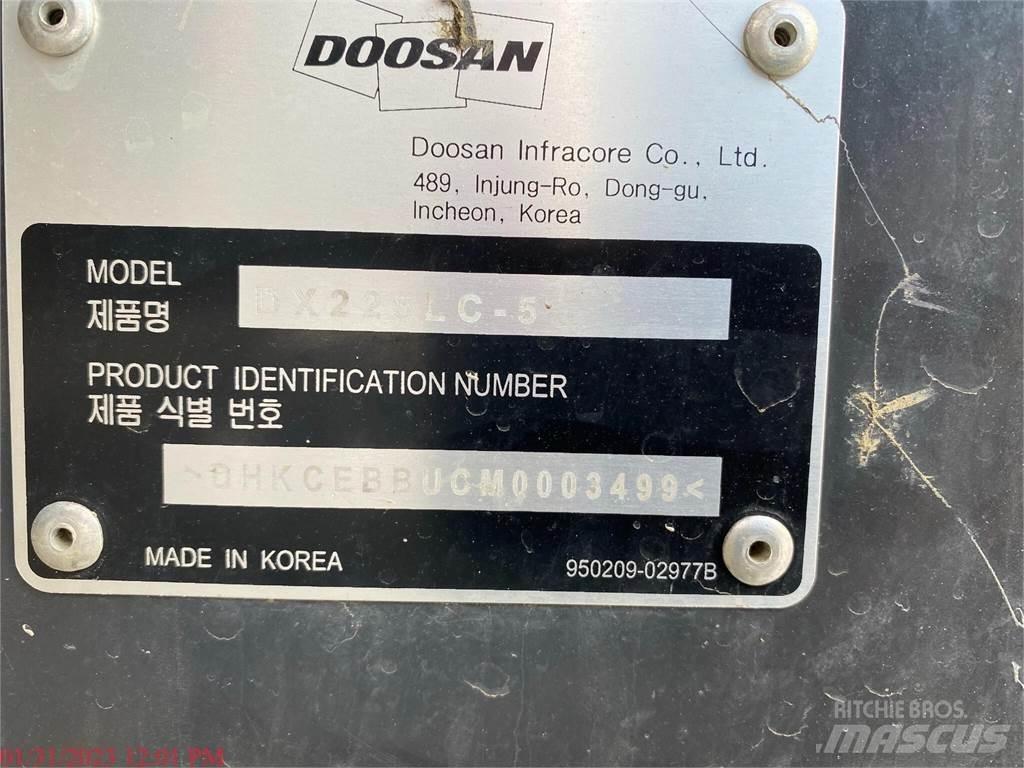 Doosan DX225 LC-5 Koparki gąsienicowe