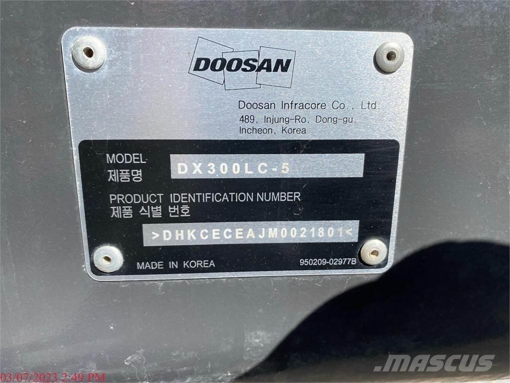 Doosan DX300 LC-5 Koparki przeładunkowe