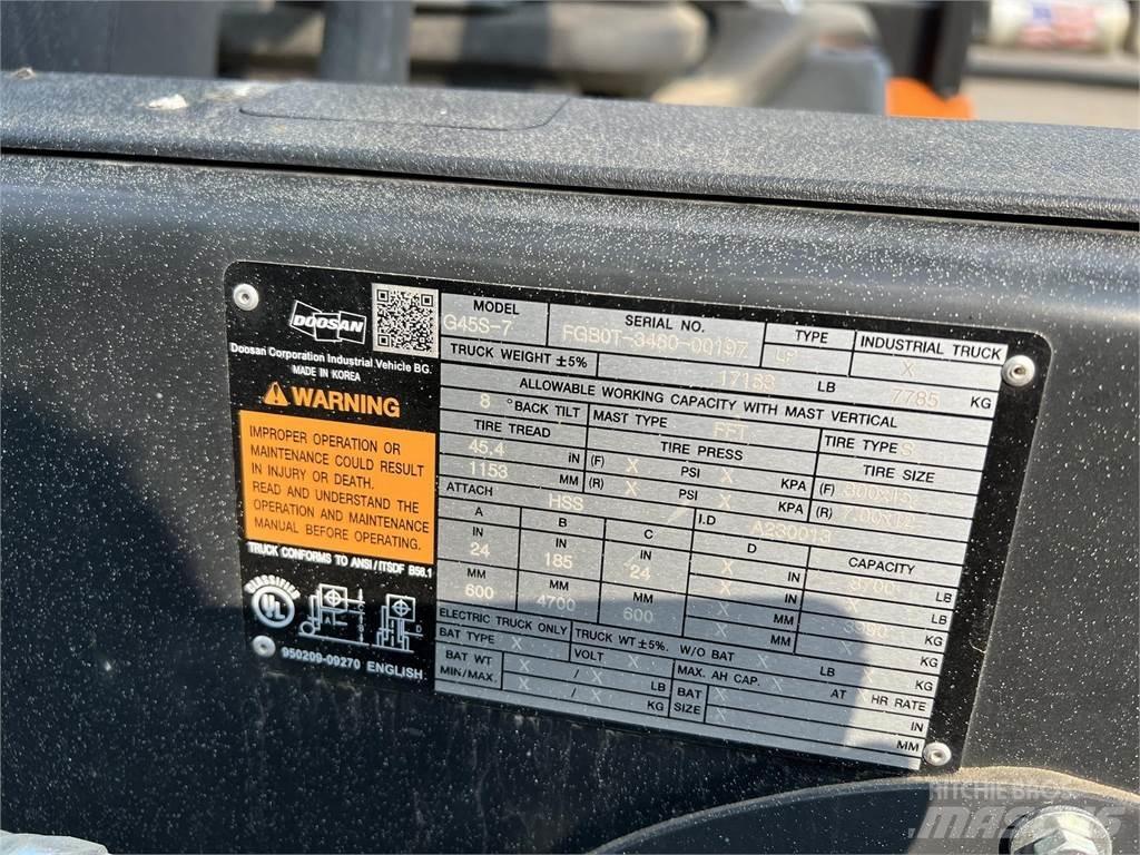 Doosan G45S-7 Wózki widłowe inne