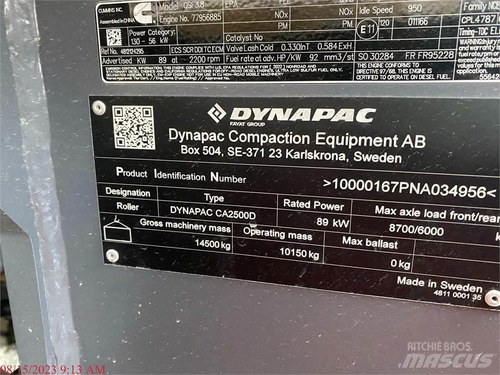 Dynapac CA2500D Walce dwubębnowe