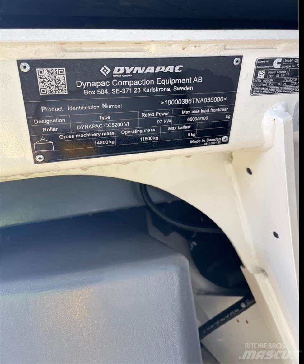 Dynapac CC5200 VI Walce dwubębnowe