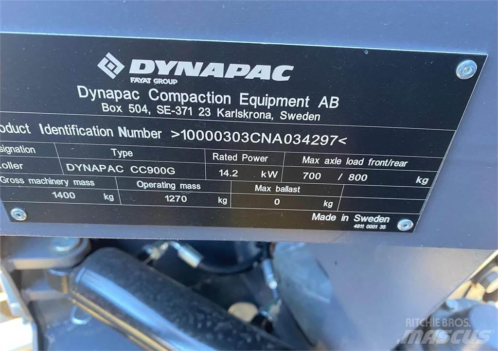 Dynapac CC900G Walce dwubębnowe
