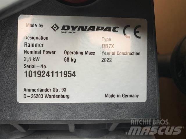 Dynapac DR7X Holowane walce wibracyjne