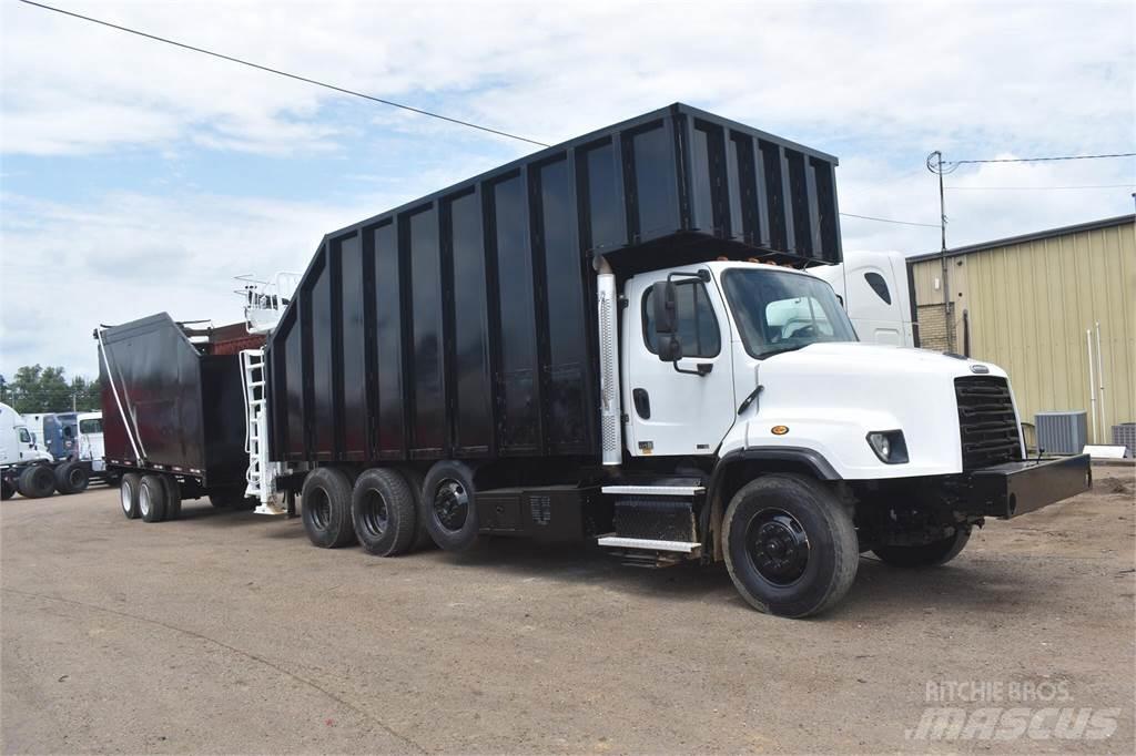 Freightliner 114SD Żurawie samochodowe