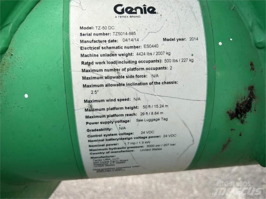 Genie TZ50 Podnośniki na przyczepach
