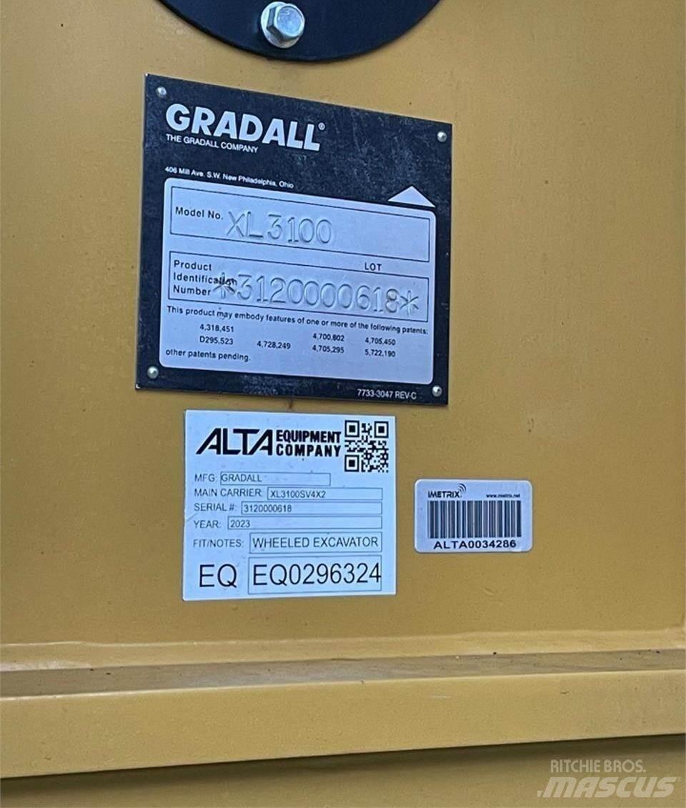 Gradall XL3100 V Koparki kołowe