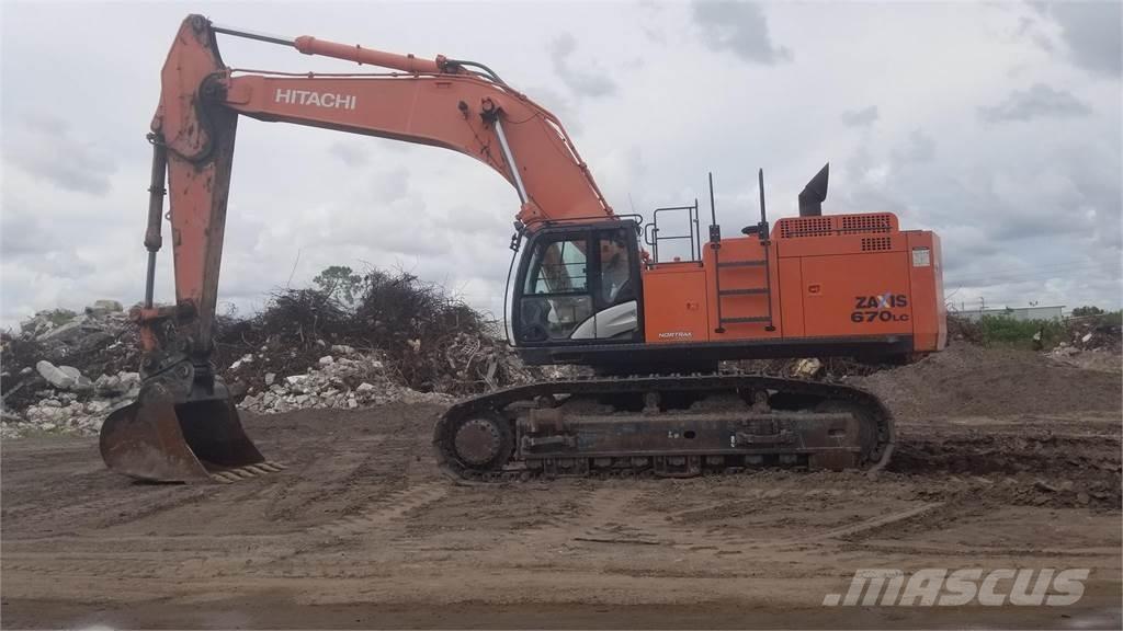Hitachi ZX670 LC-5B Koparki gąsienicowe