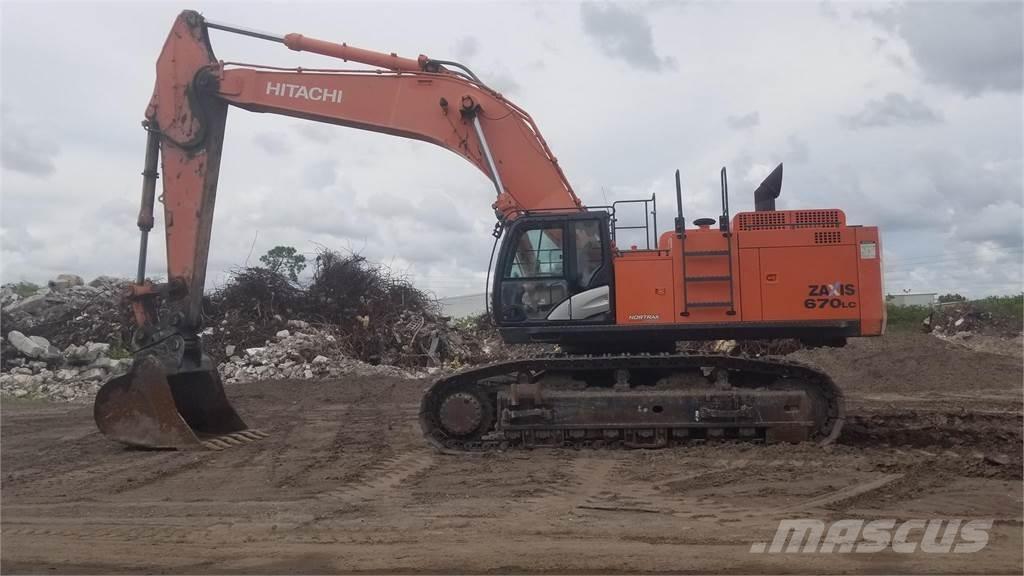 Hitachi ZX670 LC-5B Koparki gąsienicowe