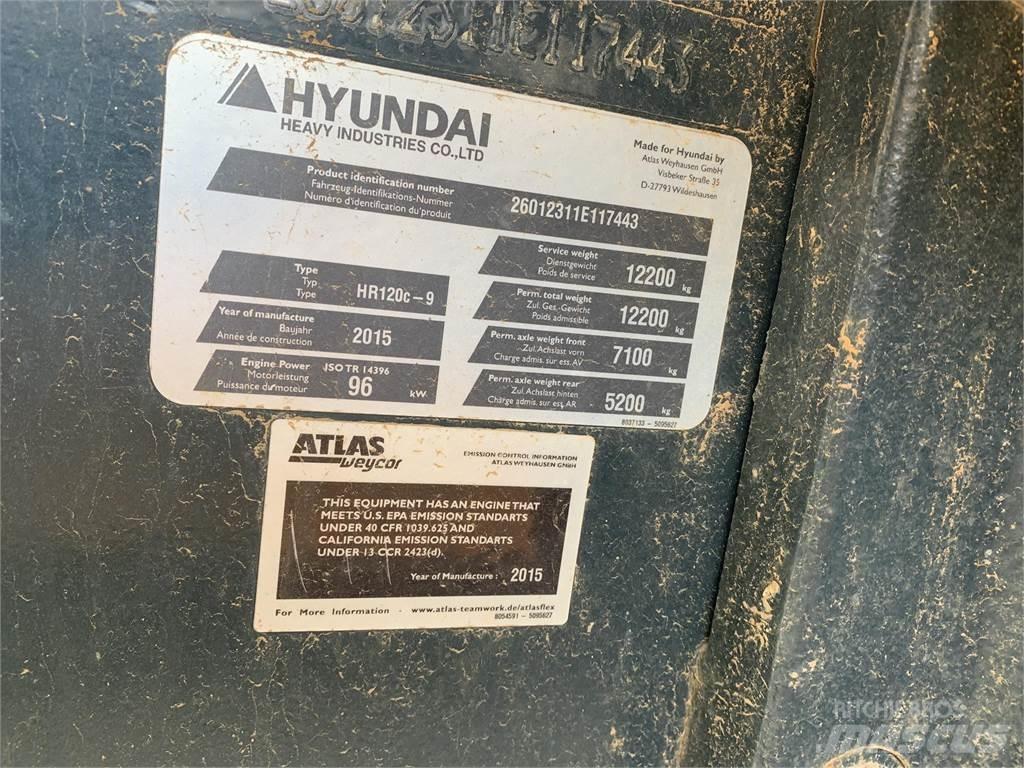 Hyundai HR120C-9 Walce dwubębnowe