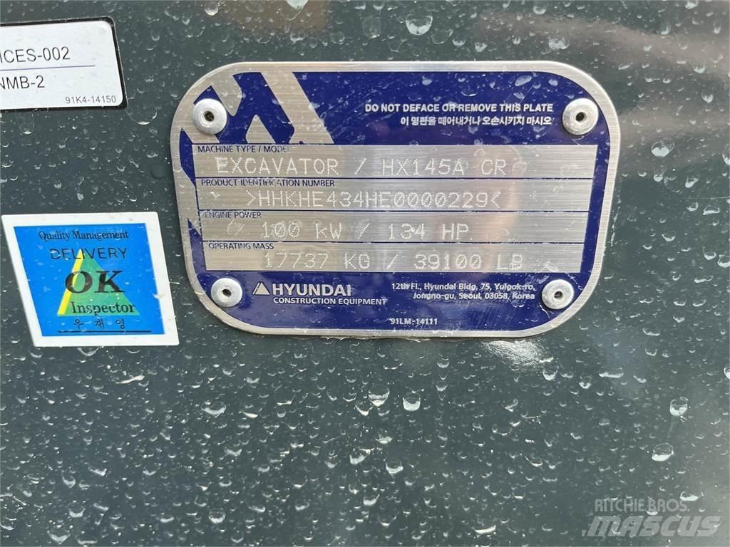 Hyundai HX145A LCR Koparki gąsienicowe