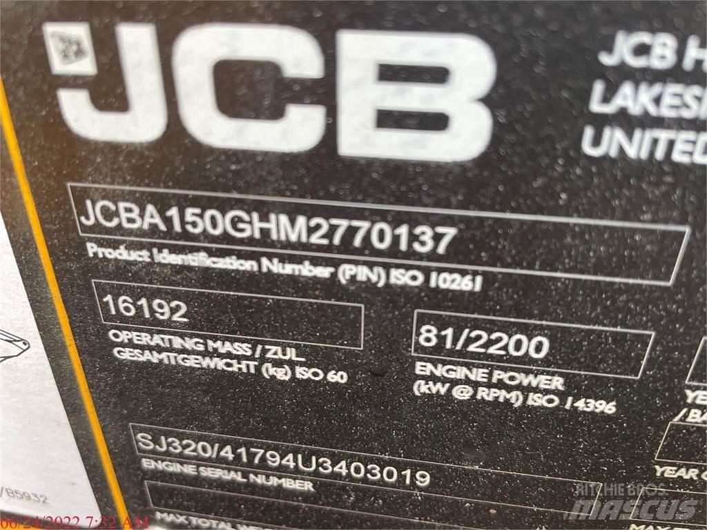 JCB 150X Koparki gąsienicowe
