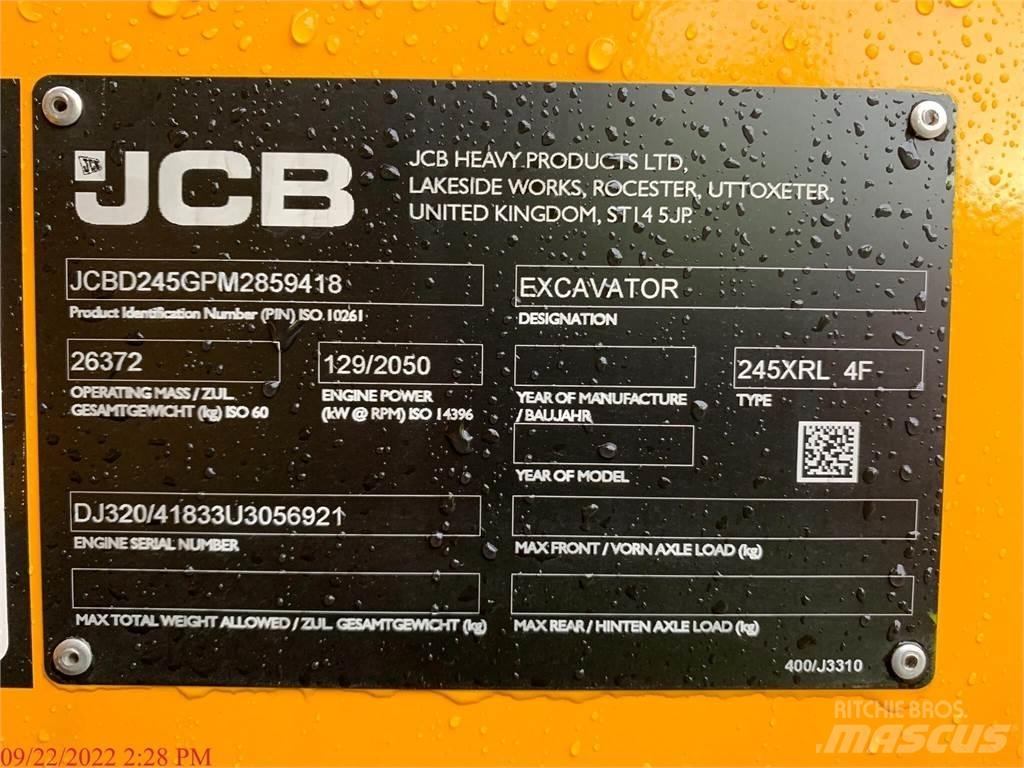 JCB 245XR Koparki gąsienicowe