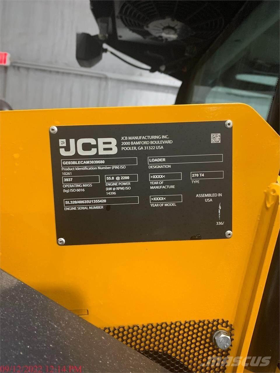 JCB 270 Ładowarki burtowe