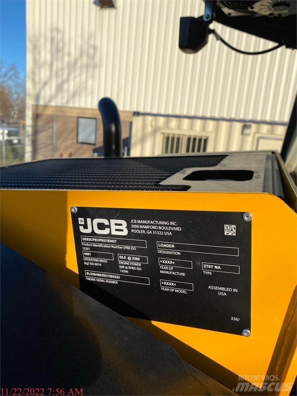 JCB 270T Ładowarki burtowe