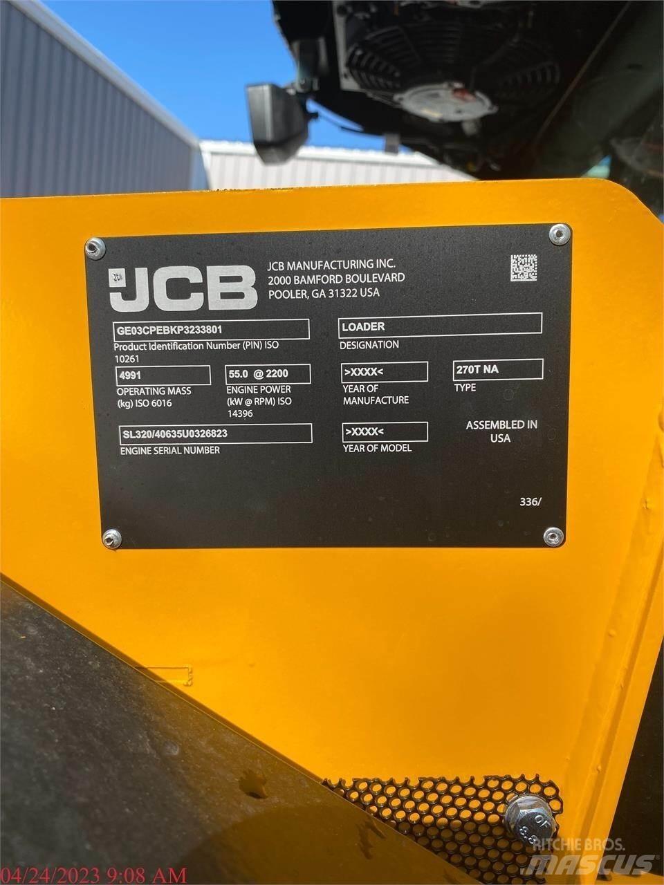 JCB 270T Ładowarki burtowe