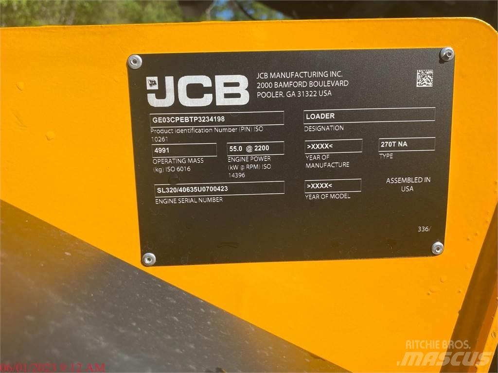 JCB 270T Ładowarki burtowe