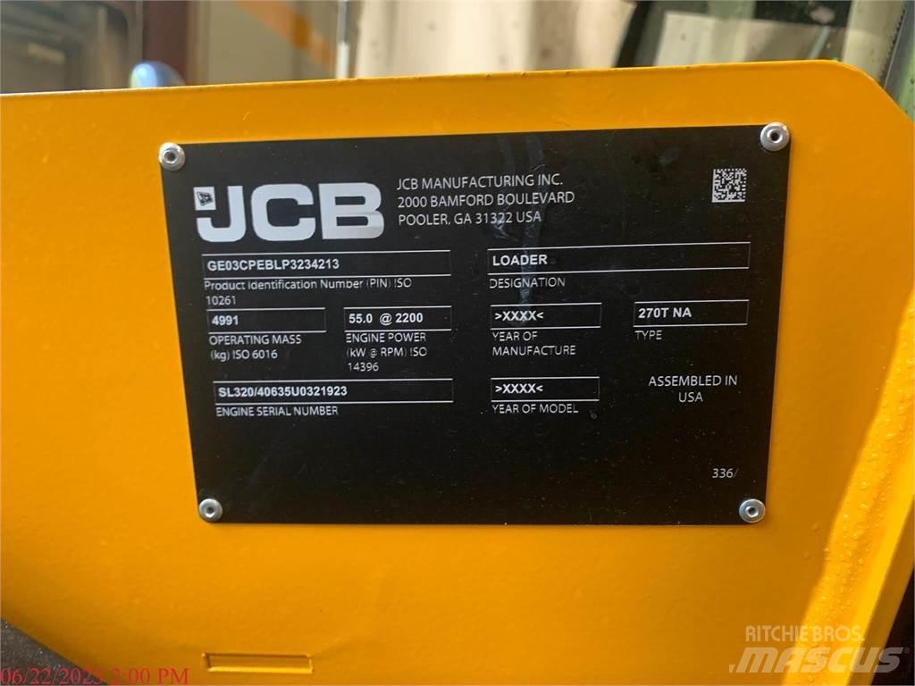 JCB 270T Ładowarki burtowe