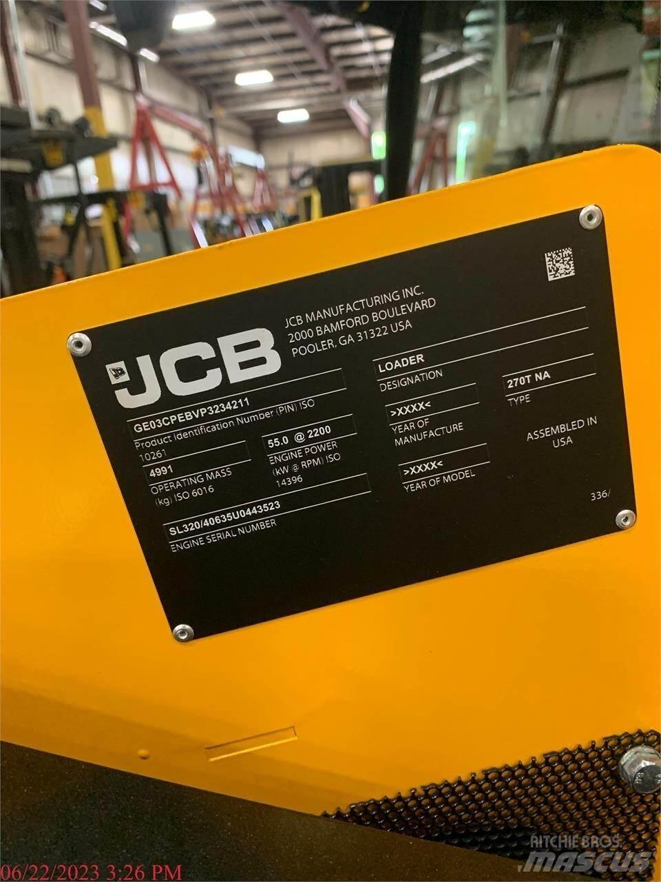 JCB 270T Ładowarki burtowe