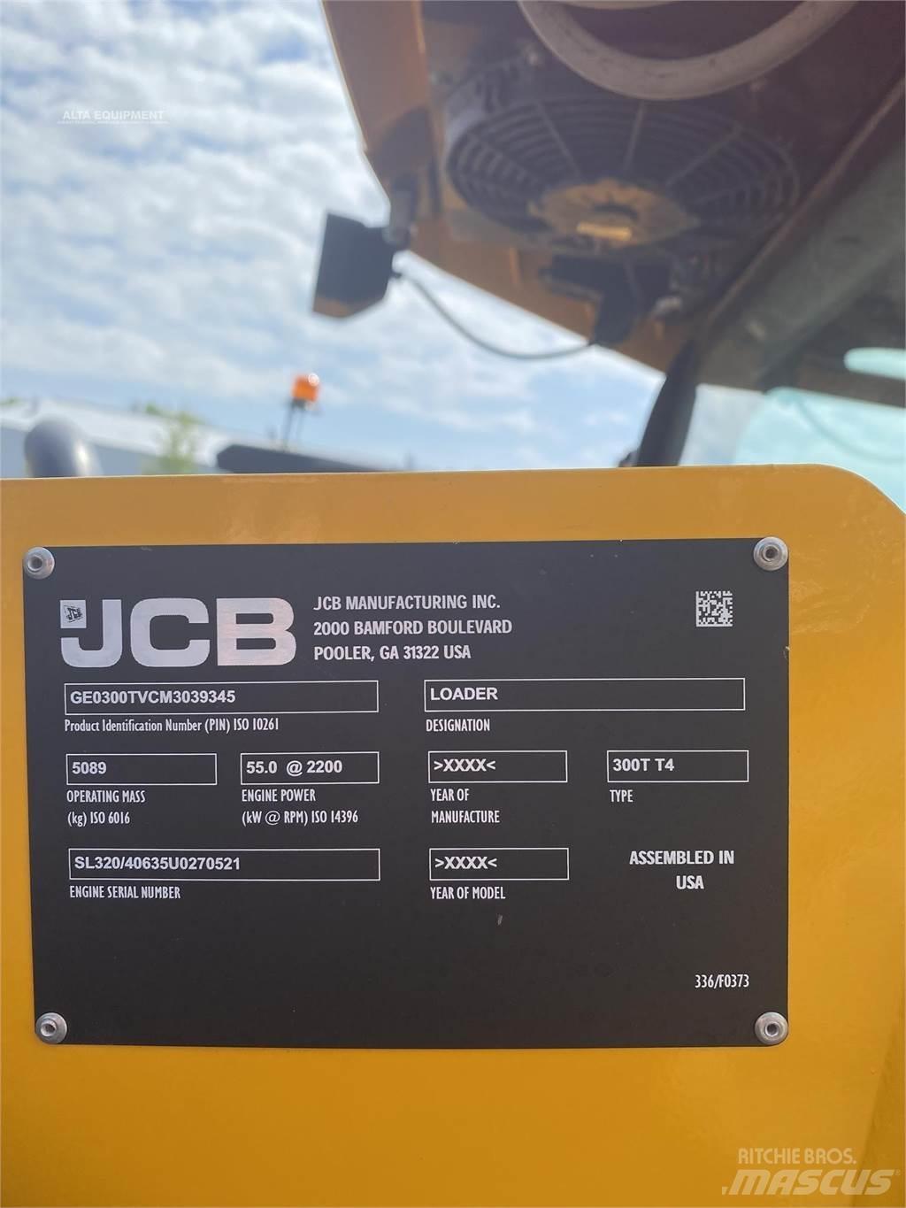 JCB 300T Ładowarki burtowe