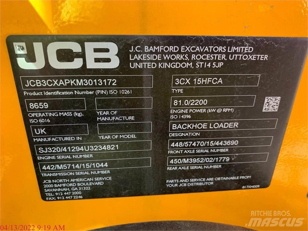 JCB 3CX15 SUPER Koparko-ładowarki
