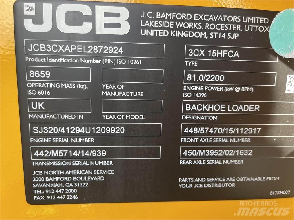 JCB 3CX15 SUPER Koparko-ładowarki