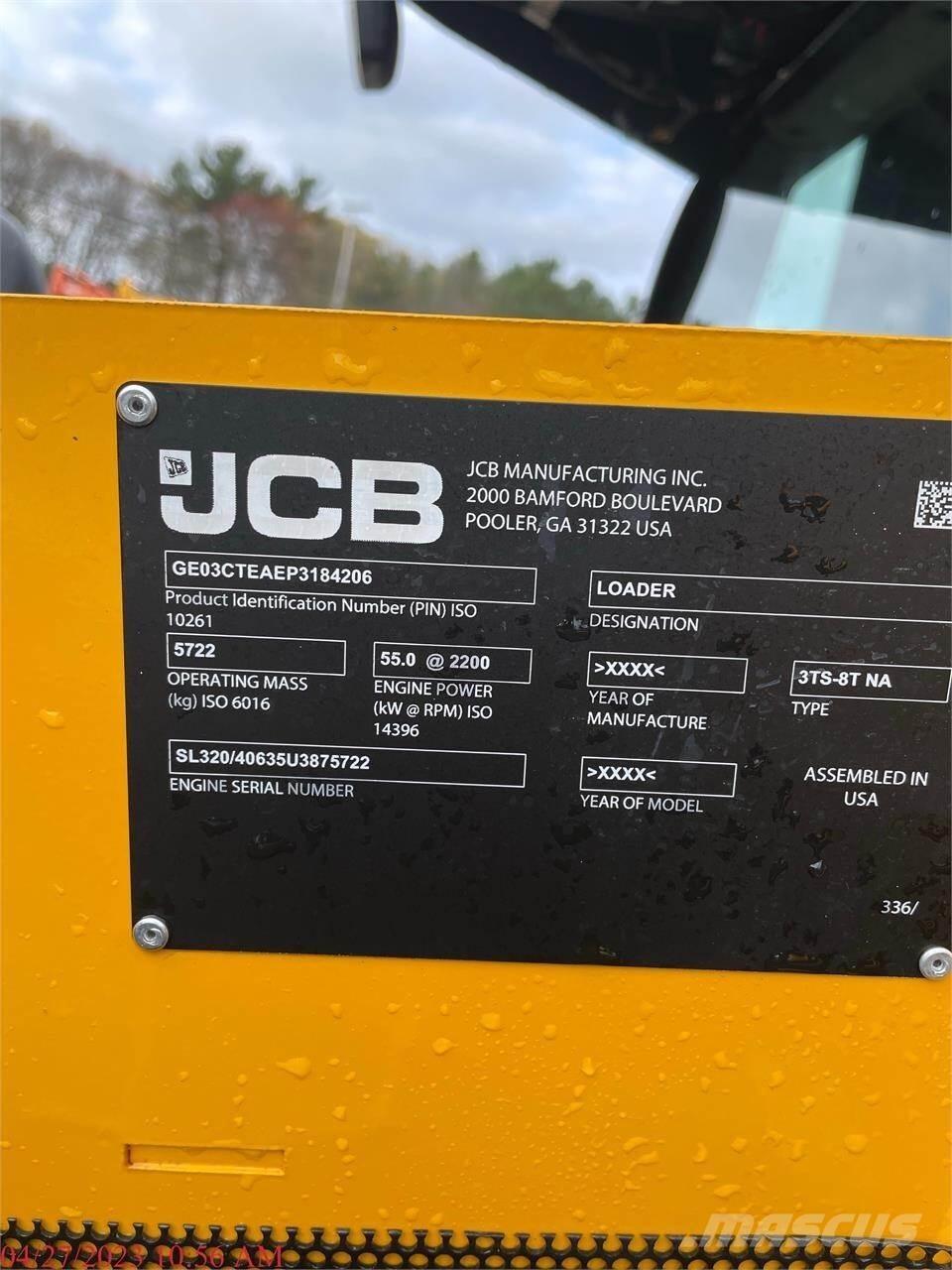 JCB 3TS-8T Ładowarki burtowe