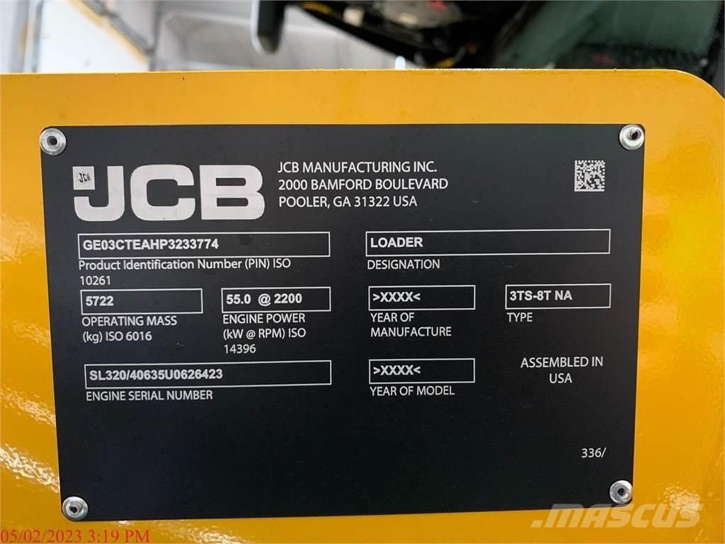 JCB 3TS-8T Ładowarki burtowe