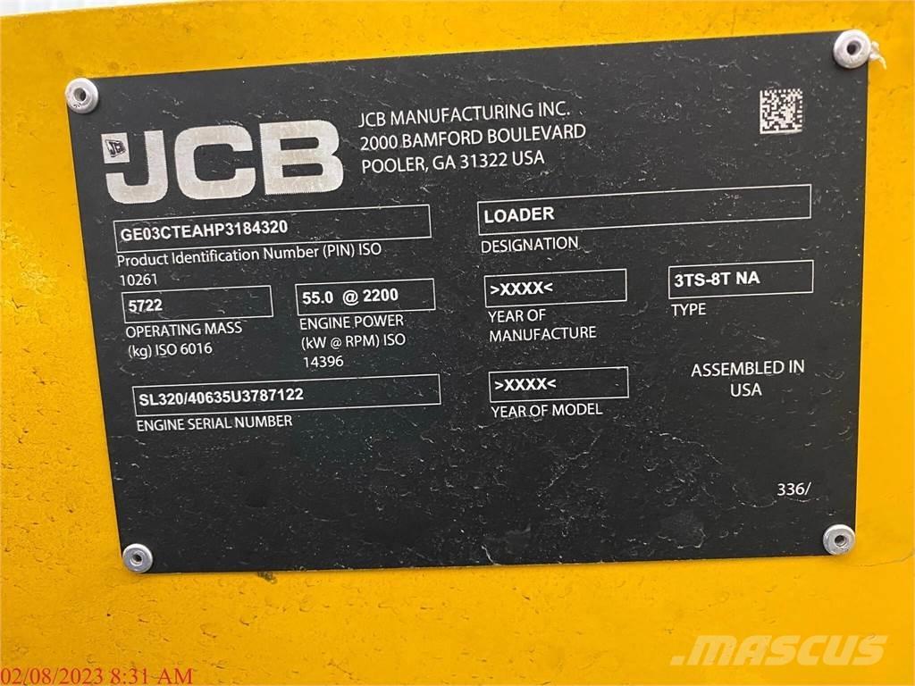 JCB 3TS-8T Ładowarki burtowe