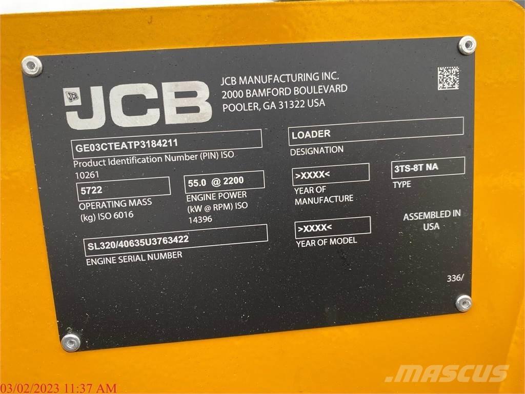 JCB 3TS-8T Ładowarki burtowe