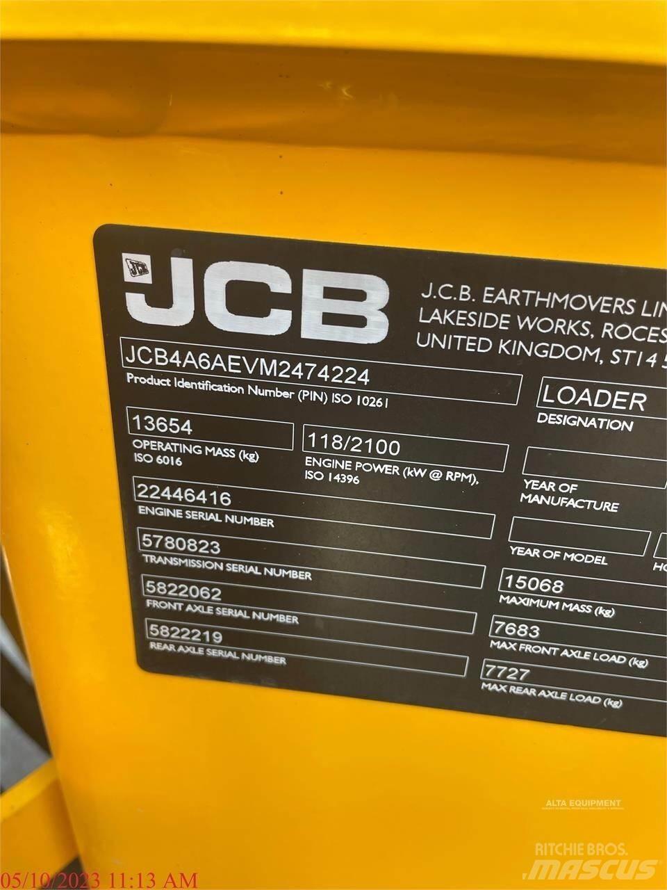 JCB 427ZX Ładowarki kołowe