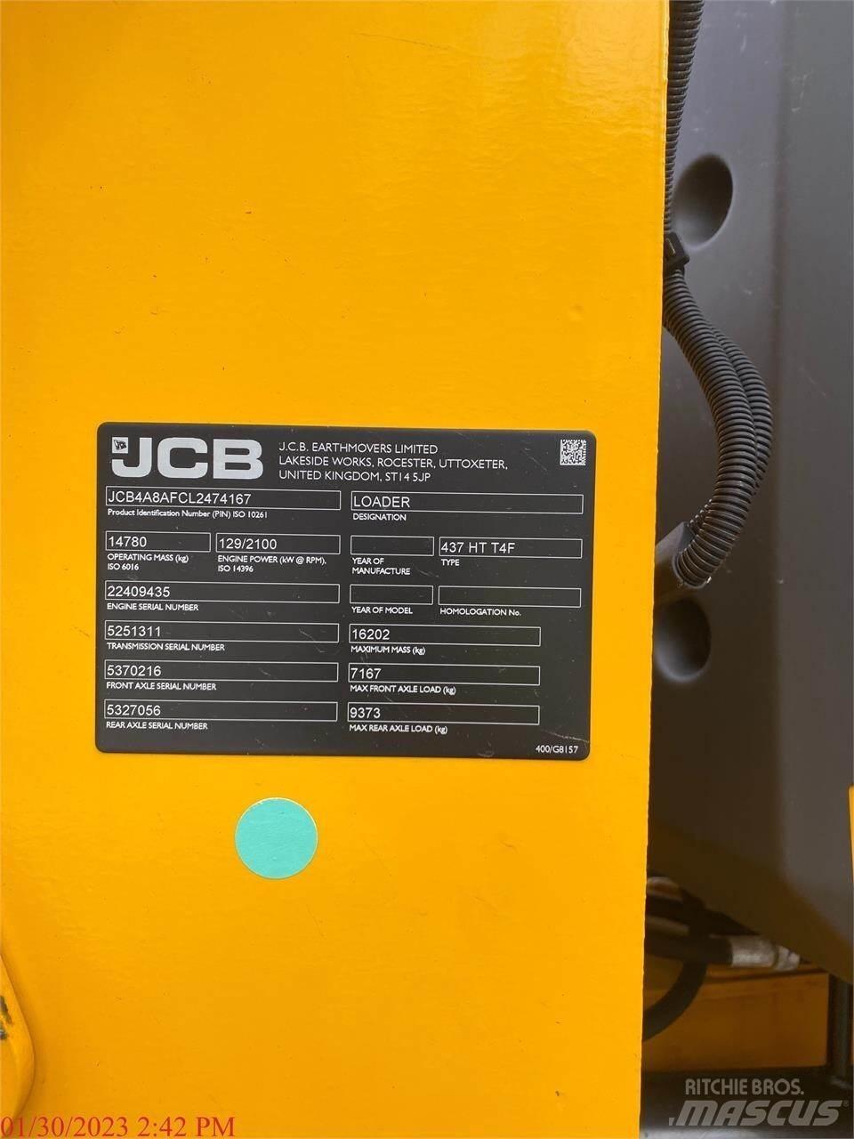 JCB 437HT Ładowarki kołowe