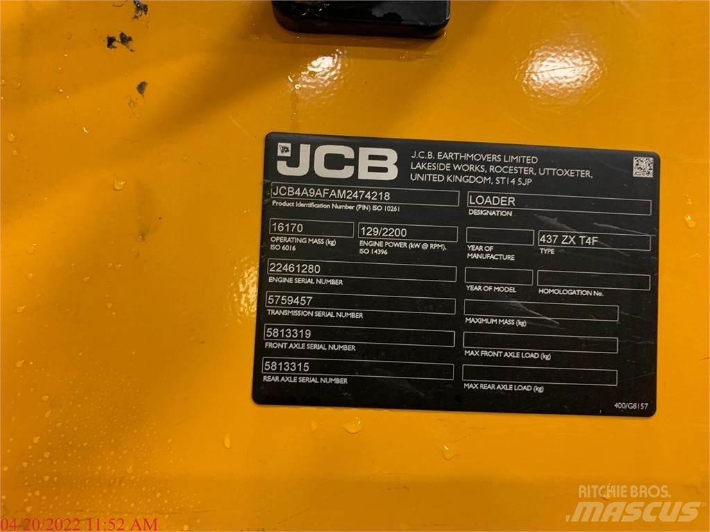 JCB 437ZX Ładowarki kołowe