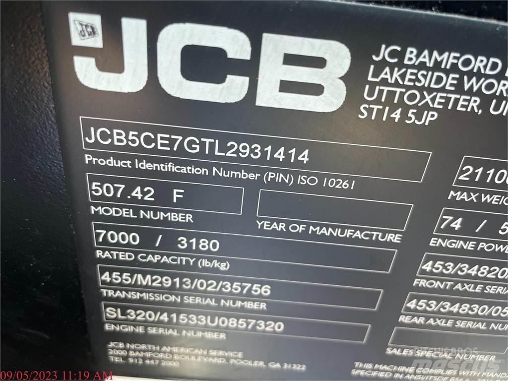 JCB 507-42 Ładowarki teleskopowe