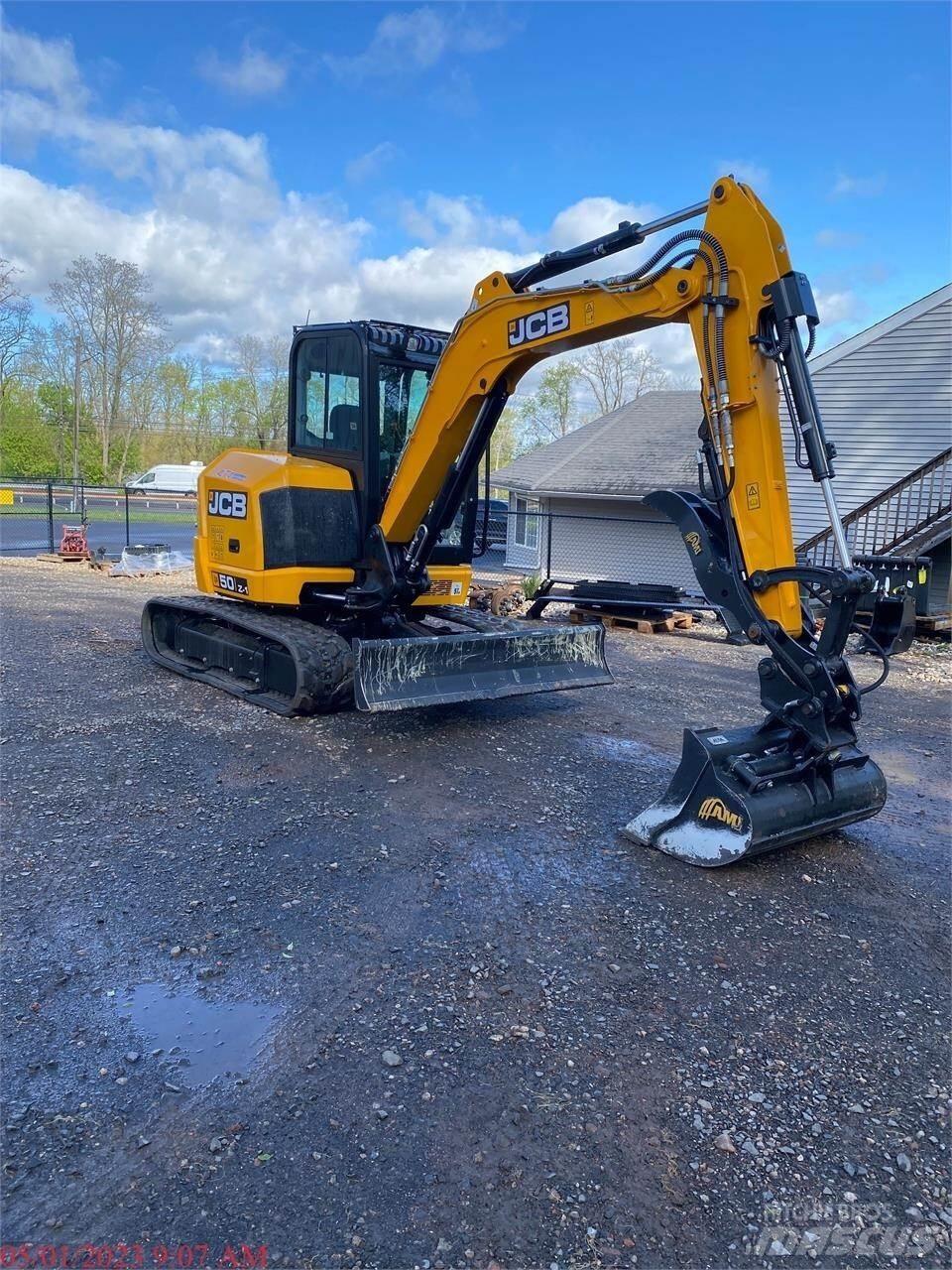 JCB 50Z-1 Minikoparki