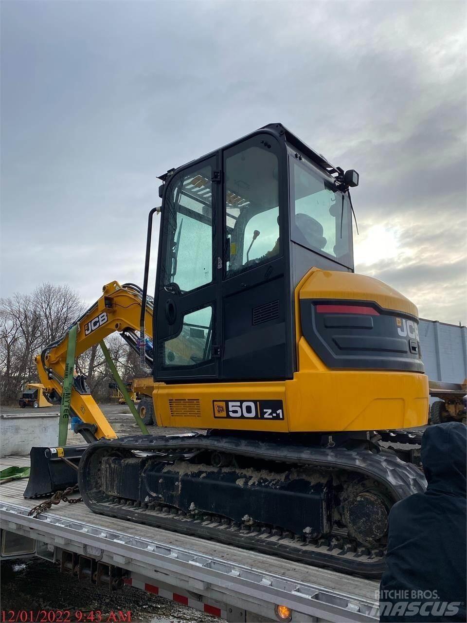 JCB 50Z-1 Minikoparki