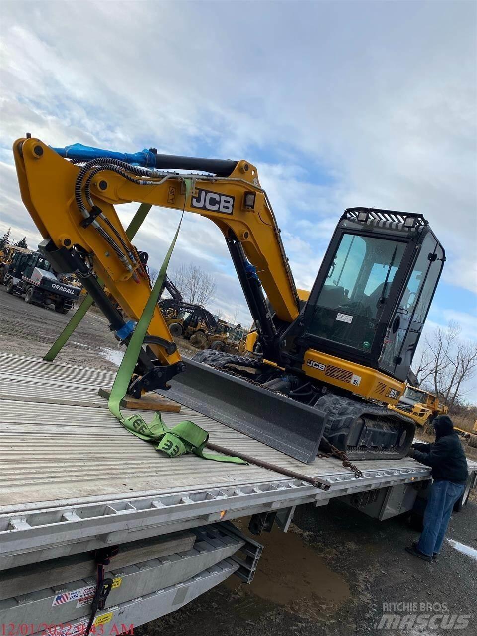 JCB 50Z-1 Minikoparki