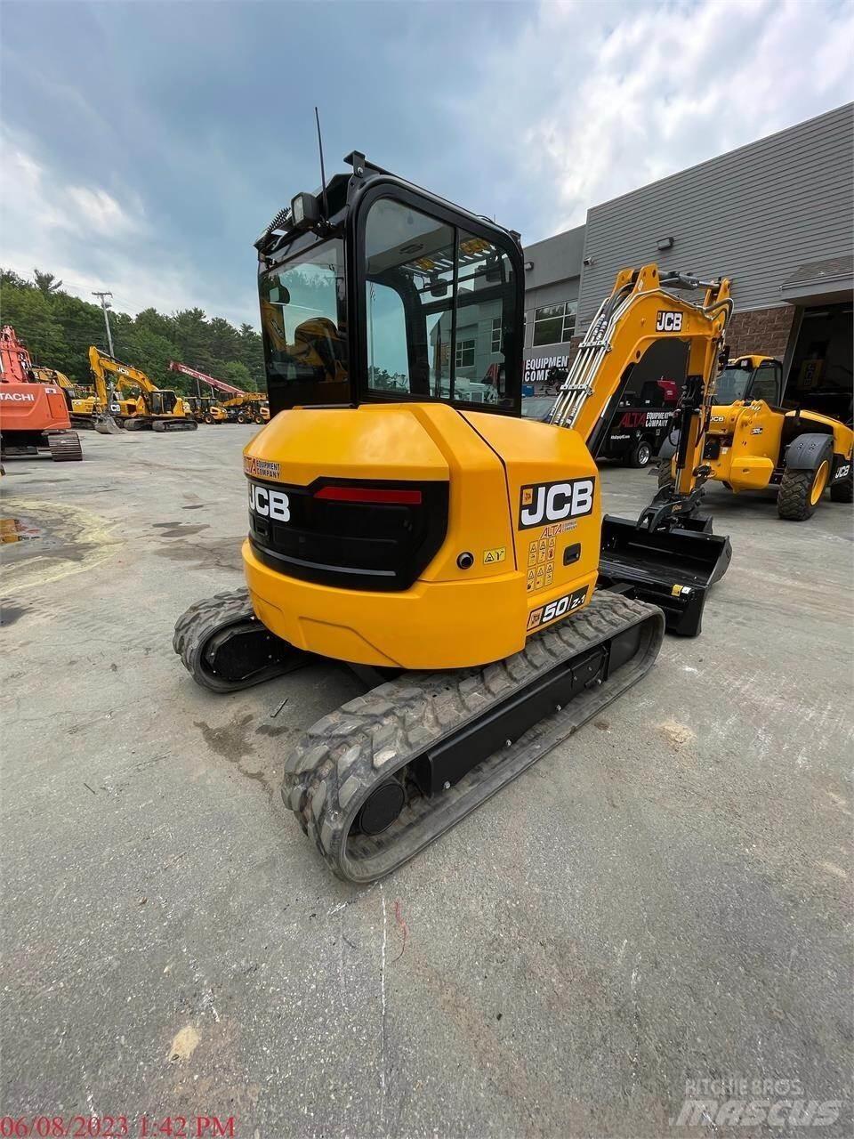 JCB 50Z-1 Minikoparki