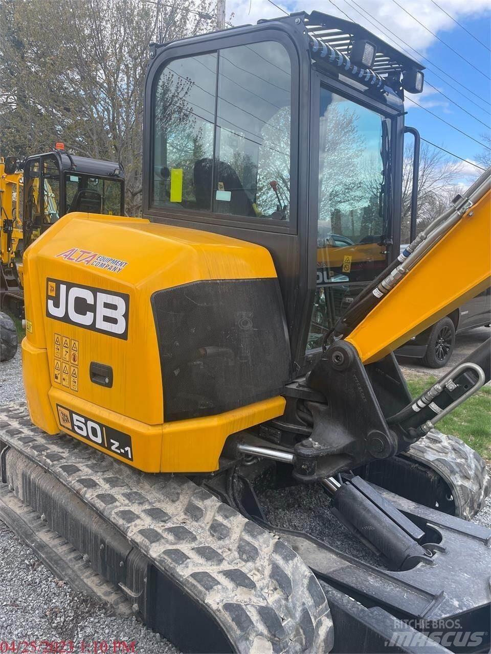 JCB 50Z-1 Minikoparki