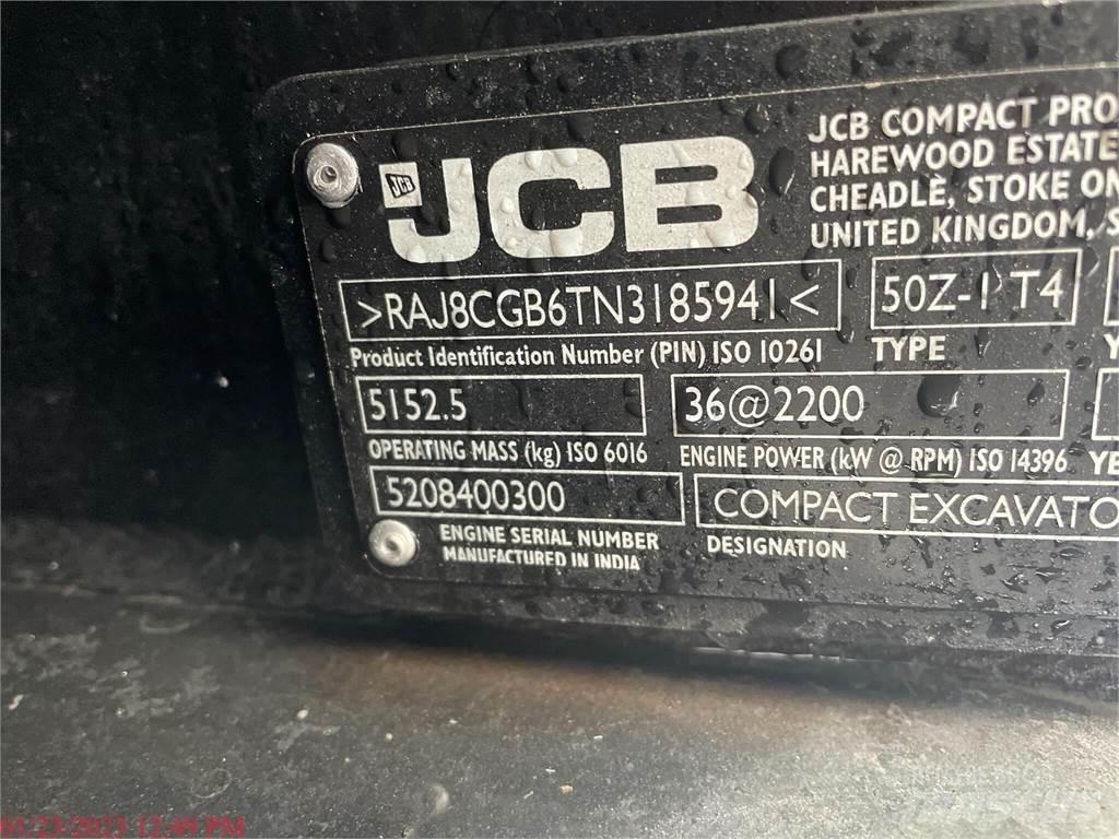 JCB 50Z-1 Minikoparki