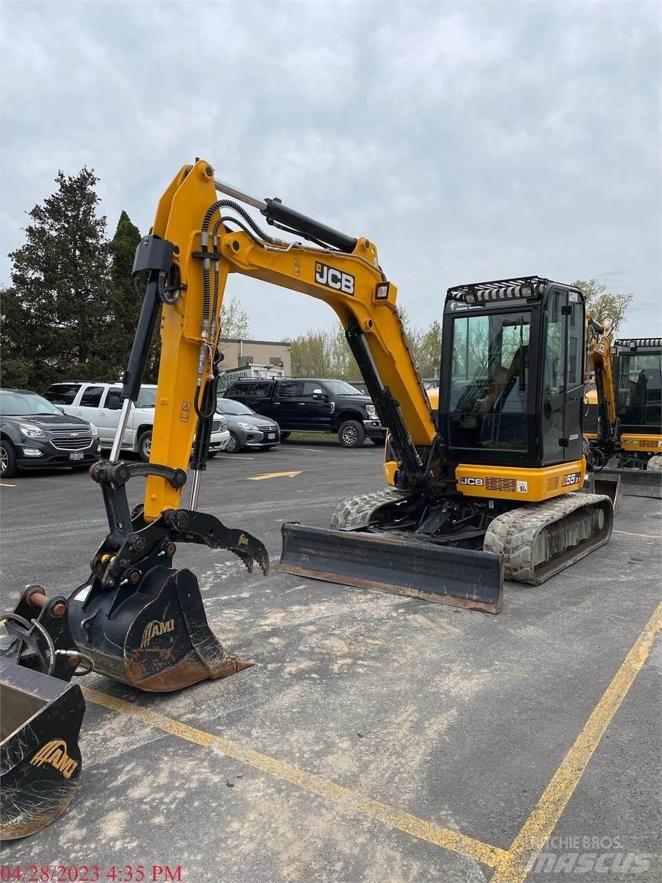 JCB 55Z-1 Minikoparki