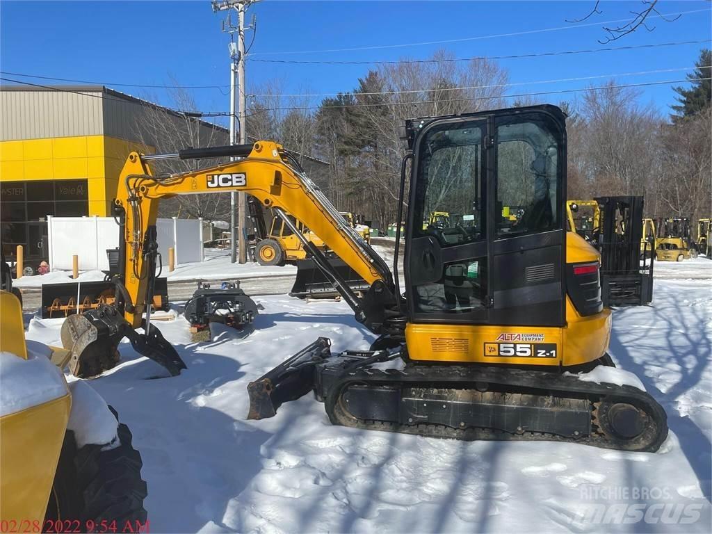 JCB 55Z-1 Minikoparki