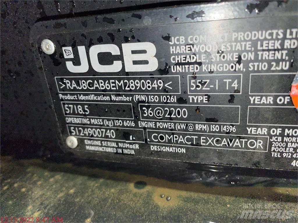 JCB 55Z-1 Minikoparki